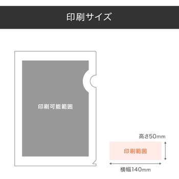 【名入れ】A4箔押し名入れクリアファイル レスタス