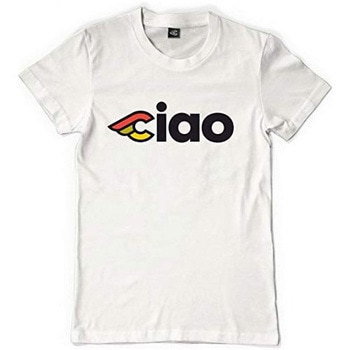 サイクリング用品 Tシャツ CIAO LADY ホワイト CINELLI