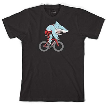 サイクリング用品 Tシャツ SAM TURNER SHARK BLK CINELLI
