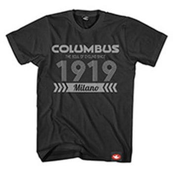 サイクリング用品 Tシャツ COLUMBUS 1919 BLK M CINELLI