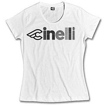 サイクリング用品 Tシャツ OPTICAL LADY ホワイト CINELLI