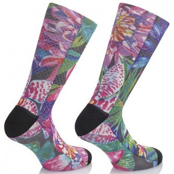 サイクリングソックス Fun Tropical Flowers MB Wear