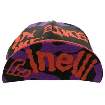 サイクリング用品 キャップ IN BIKE WE TRUST オレンジ CINELLI