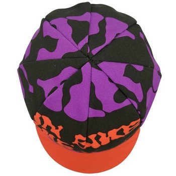 サイクリング用品 キャップ IN BIKE WE TRUST オレンジ CINELLI