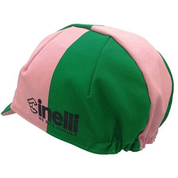 サイクリング用品 キャップ WE BIKE HARDER ピンク CINELLI