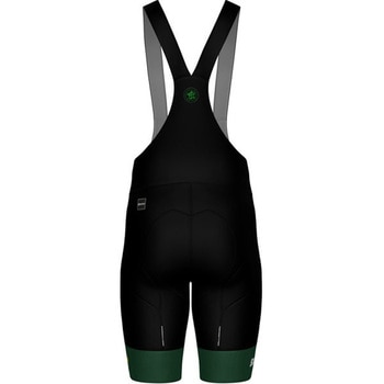 サイクリングビブショーツ ツール・ド・フランス GREEN JERSEY BIB SHORTS NERO - SANTINI