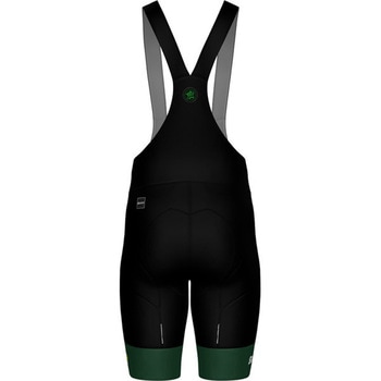 サイクリングビブショーツ ツール・ド・フランス GREEN JERSEY BIB SHORTS NERO - SANTINI