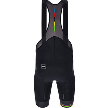 RE1075GITWC �T�C�N�����O�r�u�V���[�c UCI OFFICIAL WORLD CHAMPION BIB SHORTS NERO SANTINI �W�F���_�[MAN L  RE1075GITWC 68649248