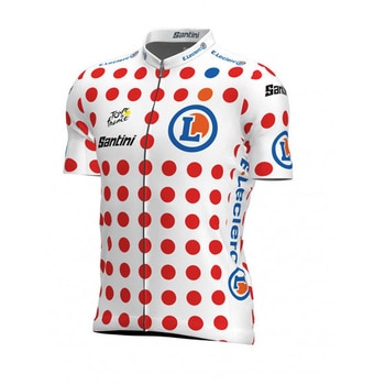 サイクリングジャージ ツール・ド・フランス POLKA DOT JERSEY POIS CLASSIC SANTINI