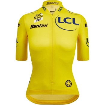 TOUR DE FRANCE サイクリング女性用ジャージ ツール・ド・フランス WOMEN'S YELLOW JERSEY GIALLO CLASSIC SANTINI 68650307