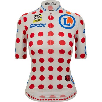 TOUR DE FRANCE �T�C�N�����O�����p�W���[�W �c�[���E�h�E�t�����X WOMEN'S POLKA DOT JERSEY POIS CLASSIC SANTINI M  TOUR DE FRANCE 68650456