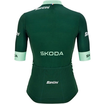 サイクリング女性用ジャージ ツール・ド・フランス WOMEN'S GREEN JERSEY BIANCO CLASSIC SANTINI