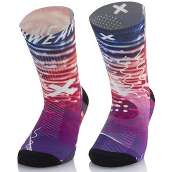 サイクリングソックス Fun Speed Pink キッズ MB Wear