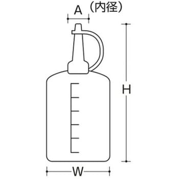 オイラー(ポリエチレン製)1000mL EA990PFシリーズ エスコ