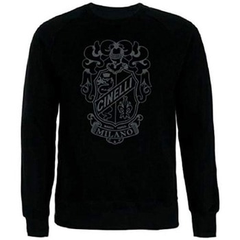 サイクリング用品 クルーネック CREWNECK CREST BLK L CINELLI