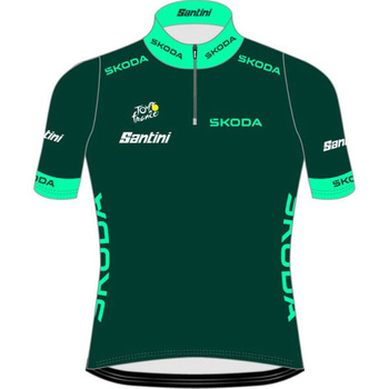 TOUR DE FRANCE �T�C�N�����O�q���p�W���[�W �c�[���E�h�E�t�����X KID'S BEST SPRINTER JERSEY VERDE KID SANTINI 13Y  TOUR DE FRANCE 68652039