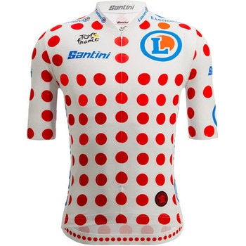 サイクリング オフィシャルジャージ ツール・ド・フランス OFFICIAL POLKA DOT JERSEY POIS SLEEK SANTINI