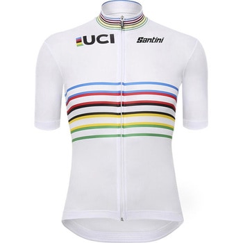 RE94075CMASTR サイクリングジャージ UCI OFFICIAL WORLD CHAMPION MASTER JERSEY PRINT SANTINI 68653098