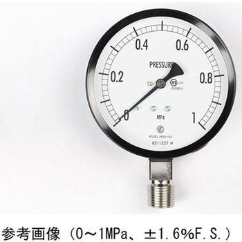 普通形圧力計(Φ100)立形A枠 AE20-193シリーズ 長野計器