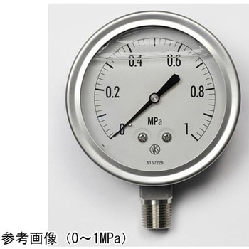 グリセリン入圧力計(100Φ) GV42-193シリーズ 長野計器
