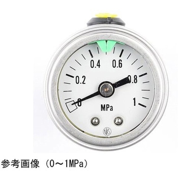 グリセリン入小型圧力計(35Φ) GV95-671シリーズ 長野計器
