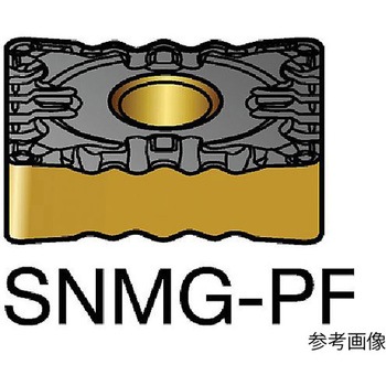 T-Max P 旋削用ネガチップ 1セット(10個入) SNMG120412PFシリーズ サンドビック