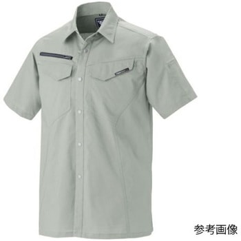 半袖シャツ モスグリーン 1692-61シリーズ ジーベック