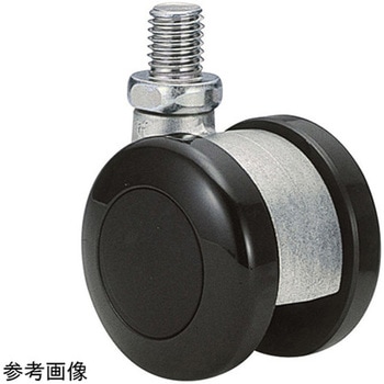 双輪キャスター Φ50 自在 ネジ式 A50Nシリーズ 東海キャスター