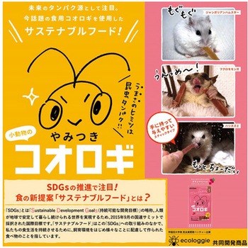 小動物のやみつきコオロギ 25g ドギーマン