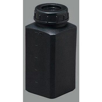 角型ポリ容器(遮光)70x70x153mm/500mL EA508AK-54シリーズ エスコ