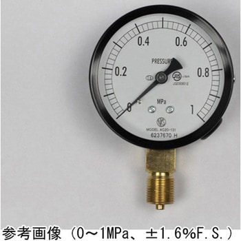 普通形圧力計(Φ75)立形A枠 AC20-131シリーズ 長野計器