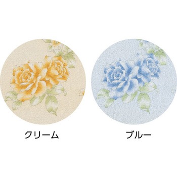 花柄プリント防水シーツ 大 145×90cm 38942シリーズ ケアファッション