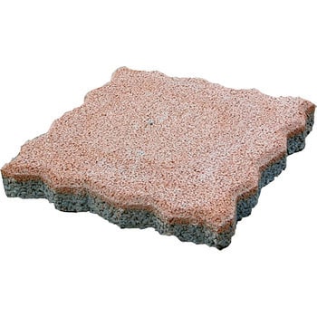 3色のインターロッキングブロックをミックスした味わいのある園路（施工事例） | マチダコーポレーション株式会社│化粧ブロック・総合エクステリアメーカー
