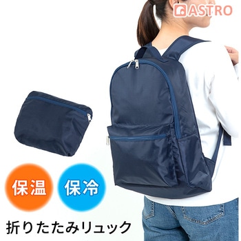 コンパクトになる保冷保温エコリュック アストロ