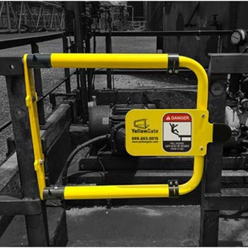 90度開閉スイング安全ゲート Yellow Gate