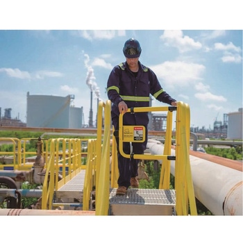 90度開閉スイング安全ゲート Yellow Gate