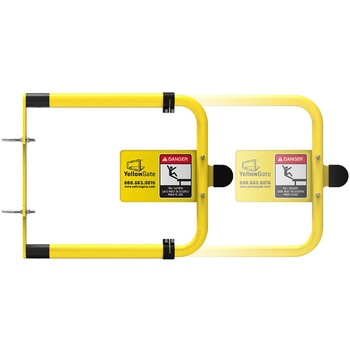 90度開閉スイング安全ゲート Yellow Gate