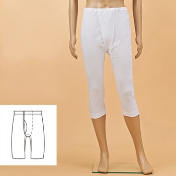 紳士ロンパン M ホワイト 神戸生絲