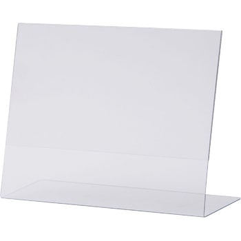 ペットサインホルダー片面用L型 鈴木プラスチックス