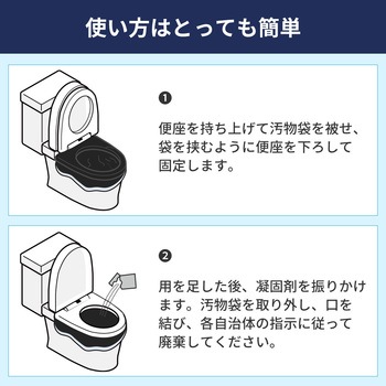 EVERSAFE 非常用簡易トイレ EVERSAFE