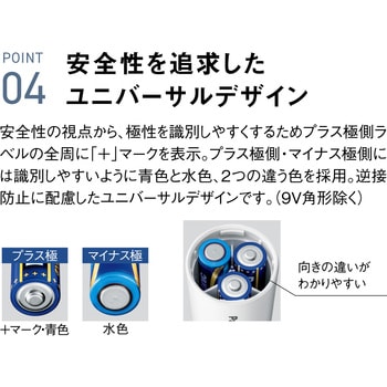 アルカリ乾電池 エボルタネオ 単1形 Panasonic(パナソニック