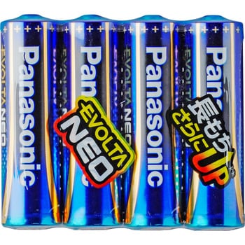 アルカリ乾電池 エボルタネオ 単3形 パナソニック(Panasonic) アルカリ