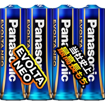 アルカリ乾電池 エボルタネオ 単3形 Panasonic(パナソニック)