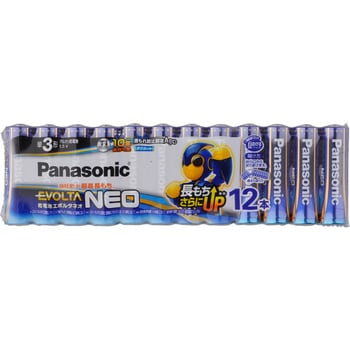 LR6NJ/12SW アルカリ乾電池 エボルタネオ 単3形 パナソニック(Panasonic) 68718798