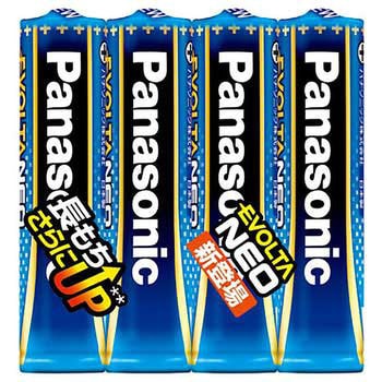 アルカリ乾電池 エボルタネオ 単4形 Panasonic(パナソニック)