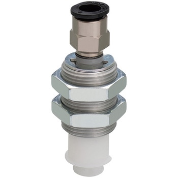 真空パッドホルダ単体 スプリング式軽量タイプ 真空取出し口上ワンタッチ継手 PISCO(ピスコ)