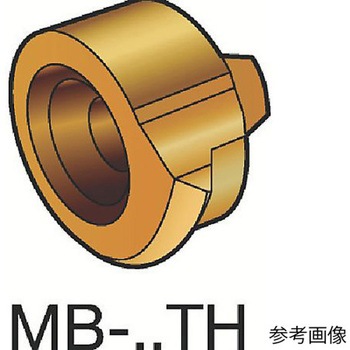 コロカットMB ねじ切り加工用超硬ヘッド(325)1025 1セット(5個入) MB07THシリーズ サンドビック