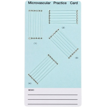 血管吻合練習カード(MPカード)，1.0mm MMI