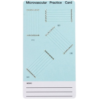 血管吻合練習カード(MPカード)，0.5mm MMI