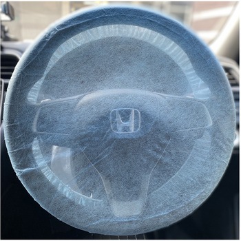 ハンドルカバー 不織布製 ゴム入り マルエム(自動車用品)